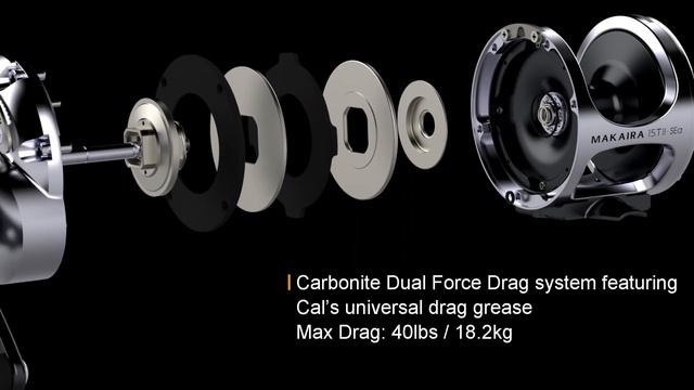 OKUMA - MAKAIRA 15TII Trolling Reel