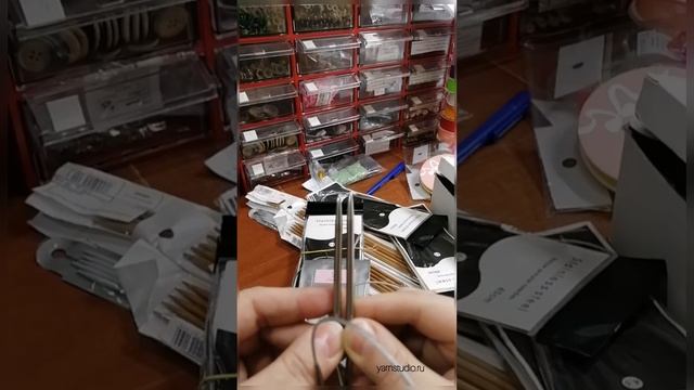 Обзор укороченных спиц 40см Stainless и Рукоделие смотреть онлайн