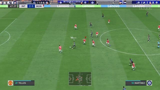 FIFA 22 Bruno Fernandes bicycle kick смотреть онлайн