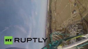 Самые высокие американские горки в мире! Съемка от первого лица