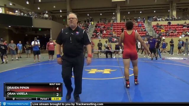 220 Lbs Quarterfinal - Draven Pipkin, KS Vs Oran Varela, IL 3008 смотреть онлайн