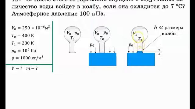 Разбор задач на изопроцессы №1 #физика #школа #самара #10класс