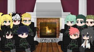 [GC] Kaiju No:8 react to Kafka As Toji Fushiguro | Кайдзю Номер 8 реакция на Кафку как Тоджи