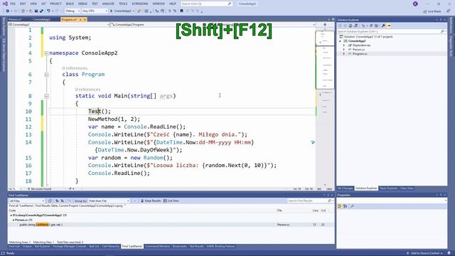 40 SKRÓTÓW KLAWISZOWYCH w Visual Studio – Produktywny Programista смотреть онлайн