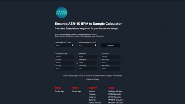 Cycle your loops to any Tempo with the Ensoniq ASR-10 Sampler