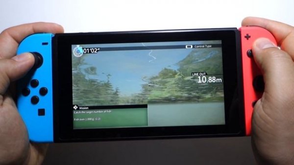 Legendary Fishing Nintendo Switch gameplay
