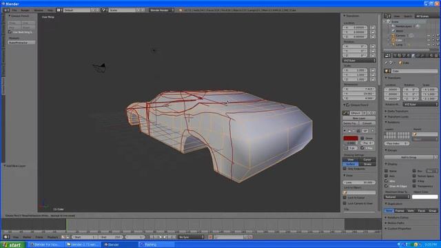 Commentary on Car Modeling Edge Loops смотреть онлайн
