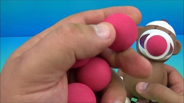 THE SOCK MONKEY POPPER SQUEEZABLE SOFT FOAM SHOOTER VIDEO REVIEW смотреть онлайн