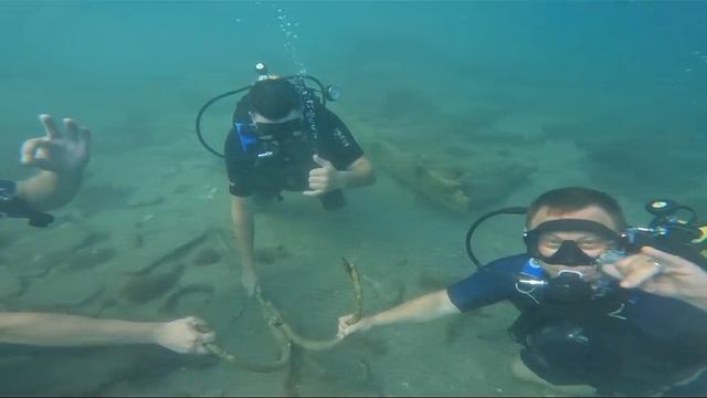 подводный привет с черного море