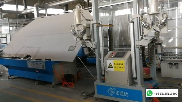 ZFGJ-02C Dual-station Desiccant filler for IGU line смотреть онлайн