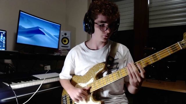 Dirty Loops & Cory Wong - Follow The Light - Bass Cover смотреть онлайн