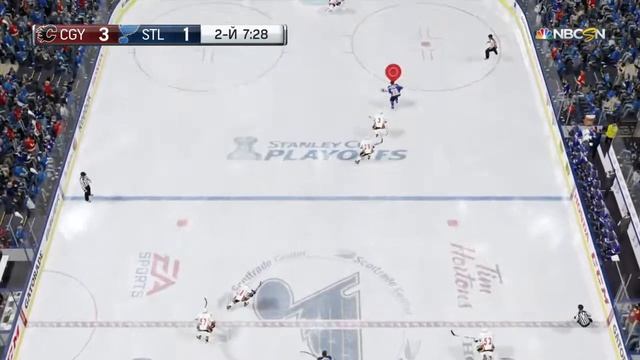NHL17 GM Сент Луис 14 1/8 кубка Стэнли с Калгари 5 игра Тарасенко проснулся смотреть онлайн