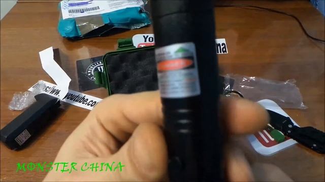 SDLaser.303 1000mW Распаковка и обзор с сайта Aliexpress(посылка №37) смотреть онлайн