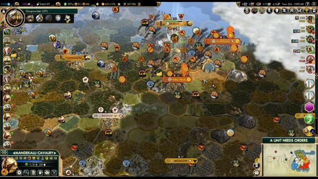 Let's Play Civilization 5 Vox Populi - Songhai ep.18 (deity, epic) смотреть онлайн