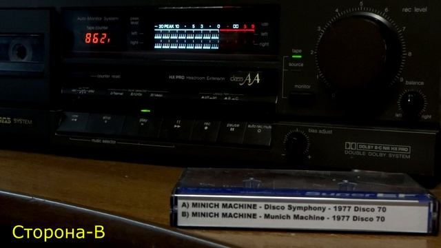 MINICH MACHINE Disco Symphony 1977 Minich Machine 1977 КАССЕТА смотреть онлайн