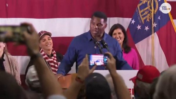 Herschel Walker, Raphael Warnock hold final rallies before run-off | USA TODAY