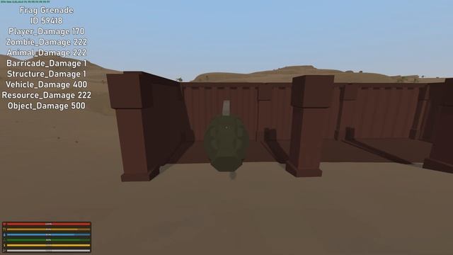 ВСЁ МЕТАТЕЛЬНОЕ ОРУЖИЕ С КАРТЫ ARID | UNTURNED