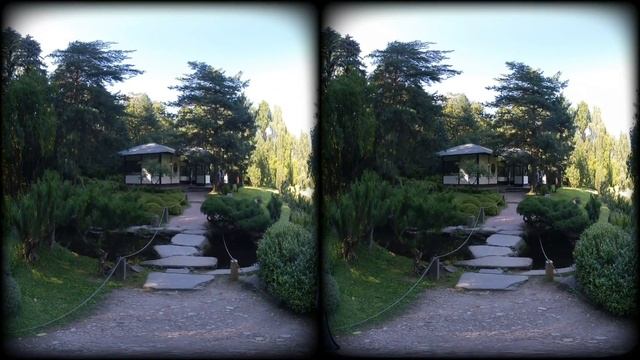В японском саду VR180 3D смотреть онлайн