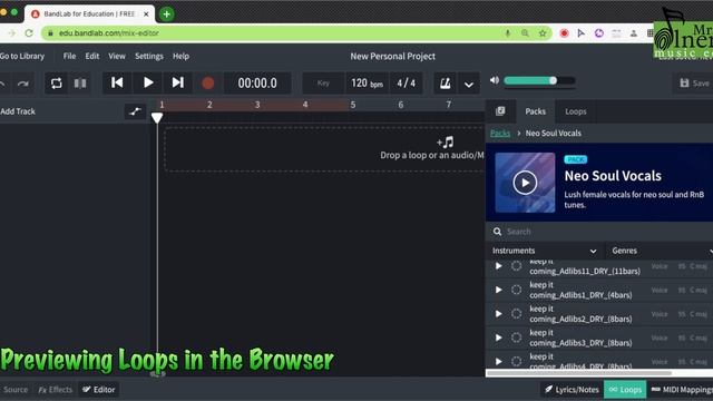 BandLab Tutorial: Loops