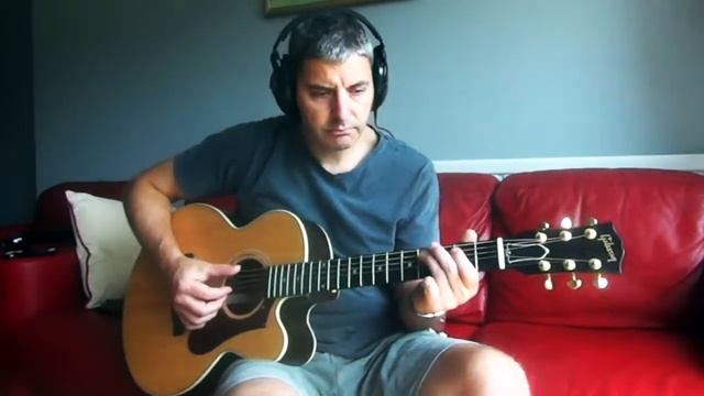 8 Bar Blues: Acoustic Guitar & Loop Pedal смотреть онлайн