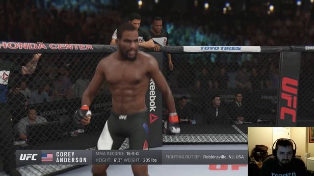 EA SPORTS UFC 2 13th Fight vs Corey Anderson смотреть онлайн