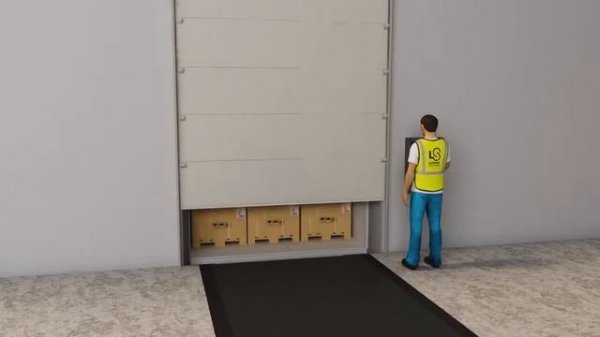 Loading Systems Vehicle Restraint Systems 505NG Product animation