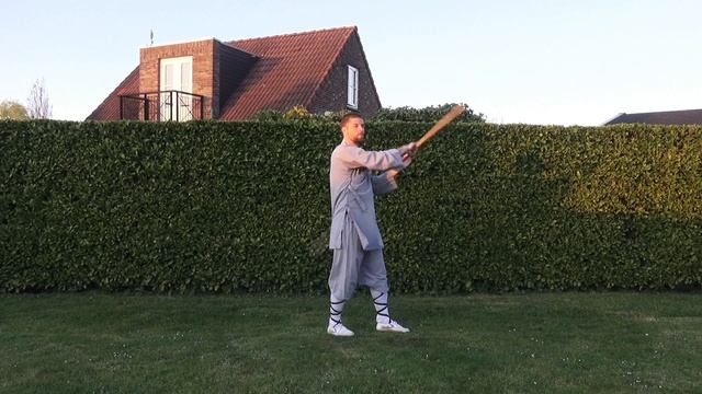 Shaolin Kung Fu - Staff Basic Spinning Techniques смотреть онлайн