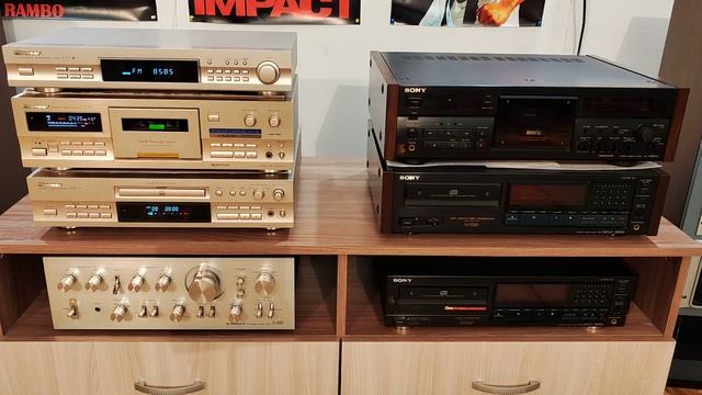 Топовые - Sony CDP-557ESD, TC-K555ESL и Pioneer T-D7, PDR-D7, F-D3 смотреть онлайн
