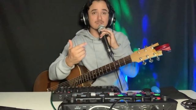 Step by step tutorial - How I use the Boss RC 505 with an acoustic guitar and midi keyboard. смотреть онлайн