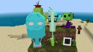 Растения против зомби в Майнкрафте?