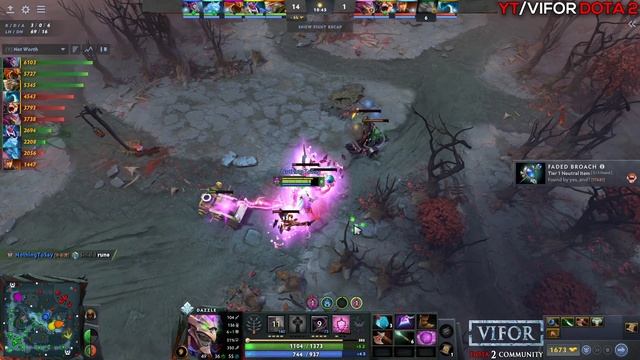 NothingToSay - Dazzle Mid | Dota 2 Pro Gameplay [Learn Top Dota] смотреть онлайн