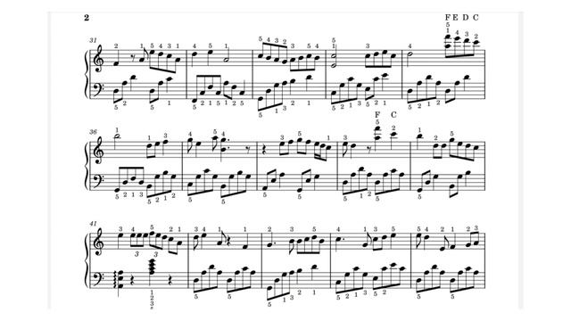 Starry Starry Night  Vincent  / Easy Piano Sheet Music / Don McLean /  By SangHeart Play