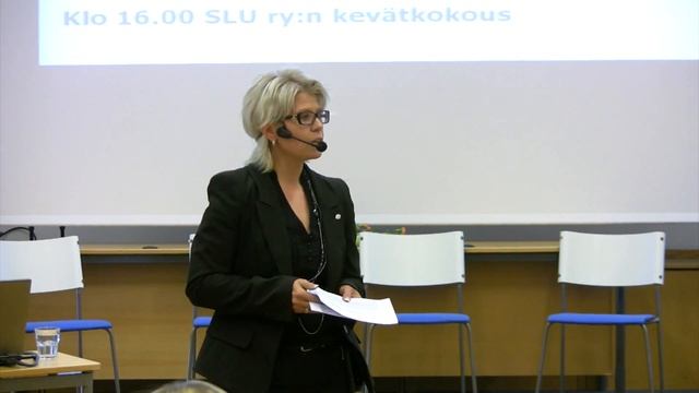 SLU:n kehityspäällikkö Sirpa Korkatti Mikä urheilussa pitäisi muuttua --seminaarissa смотреть онлайн