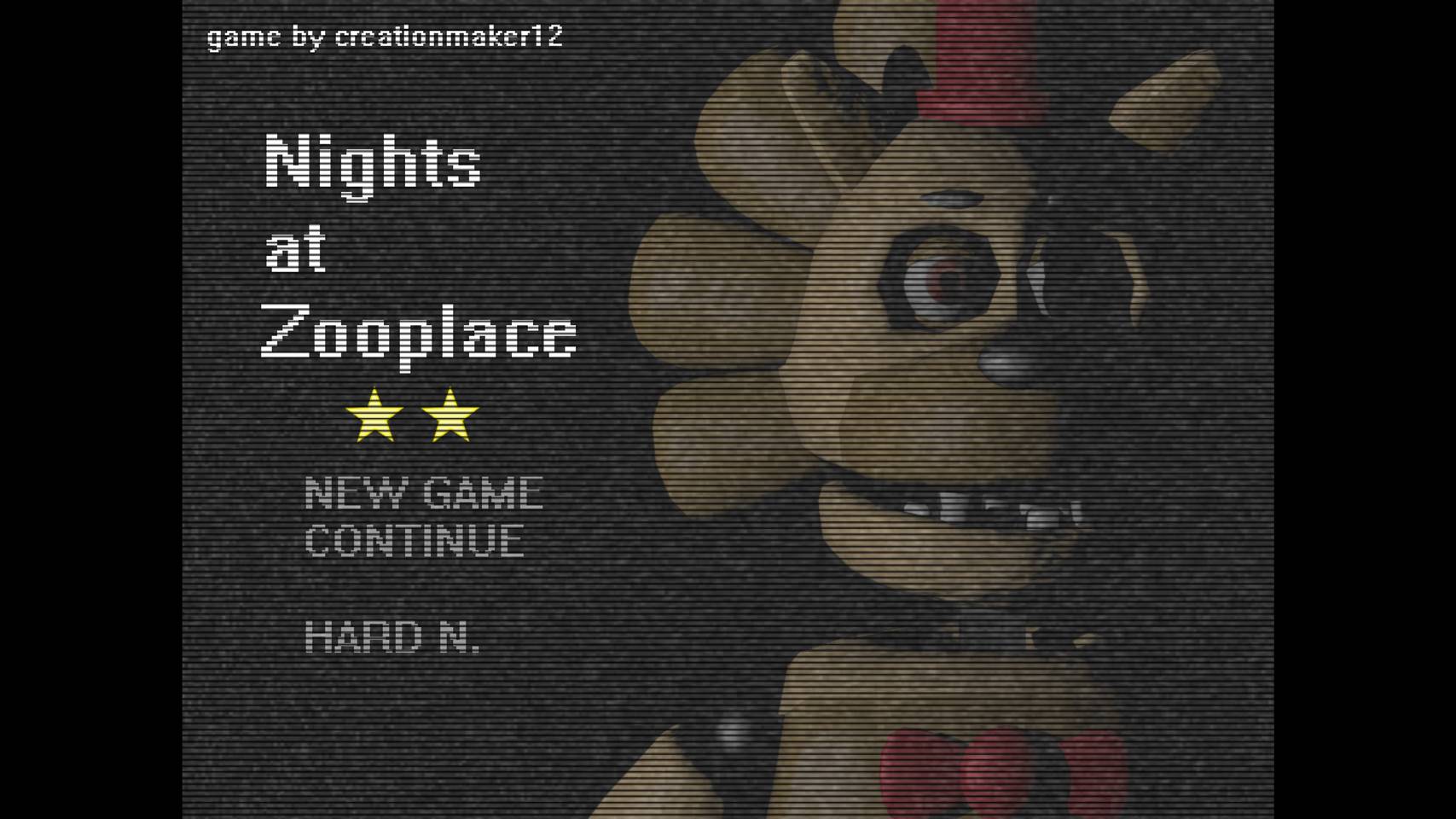 Nights at Zooplace FNAF FAN GAME-НОЧИ В ЗООПЛЕЙСЕ смотреть онлайн