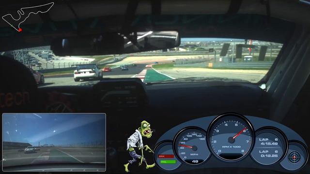 PCA Club Racing COTA 2024 Sprint 3 Zombie SPB 171 смотреть онлайн