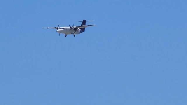 Cessna 408 Landing At Meadows Field
