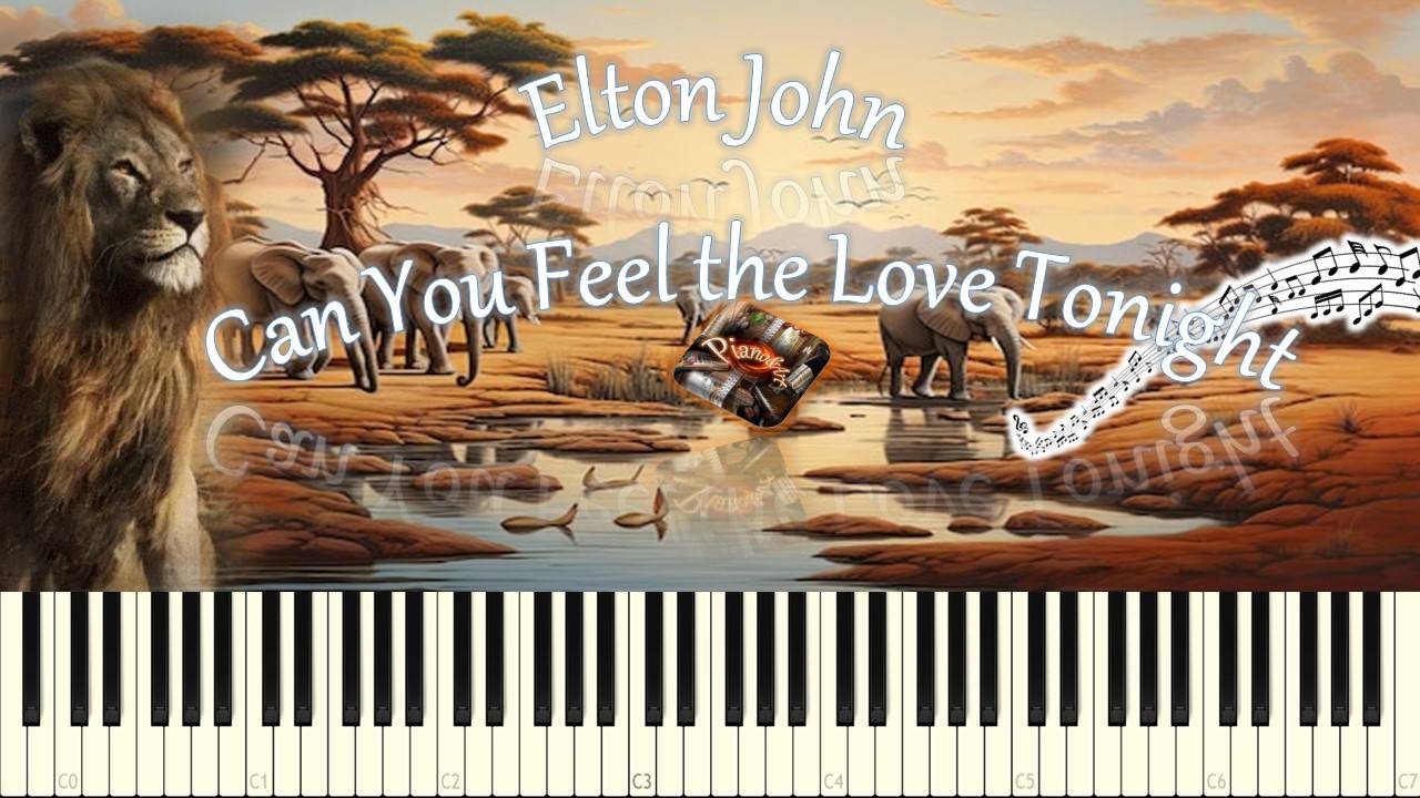 Can You Feel the Love Tonight (Король Лев) (piano tutorial) [НОТЫ + MIDI] смотреть онлайн
