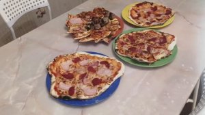 Приготовление пиццы в помпейской печи. #pizza #food #пицца #pizzaoven #oven #помпейская печь