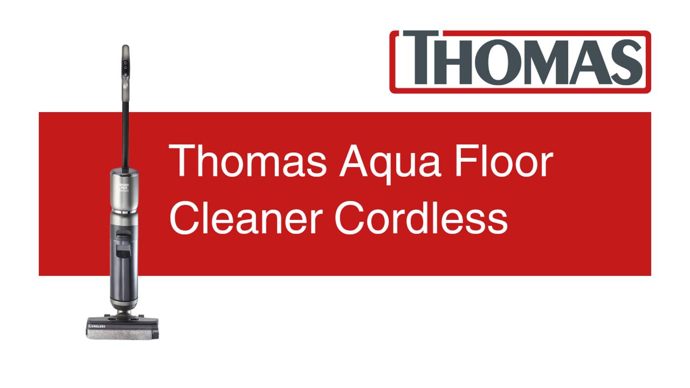 Thomas Aqua Floor Cleaner Cordless - аккумуляторные моющие пылесосы Томас смотреть онлайн
