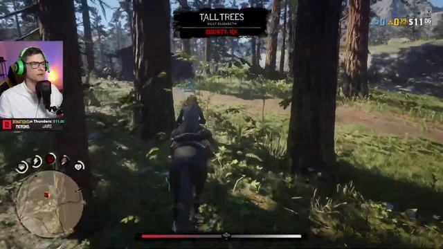 Starting A New Character. Zero to Hero in Red Dead Online Pt.1 🐱 Stream смотреть онлайн