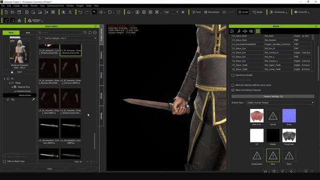 Medieval Assassin Male Skins Pack - Walkthrough смотреть онлайн