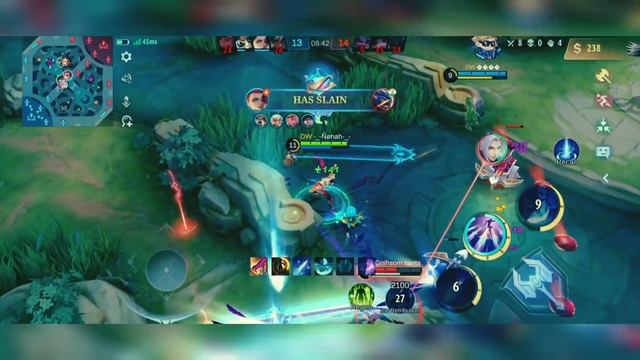 gusion new skin dimension Walker damage 🙂 смотреть онлайн