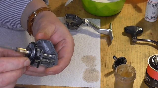 Shimano Biomaster 4000 FB. Zuschauerrolle! Problemdiagnose Und Wartung, Teil 2: Zusammenbau Getrieb