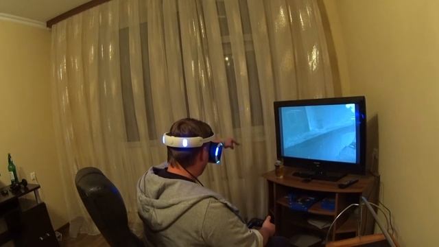 PlayStation VR  Мой первый взгляд.