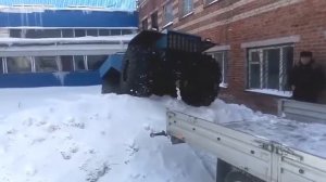 Вездеход Штурман. Подготовка и отправка.