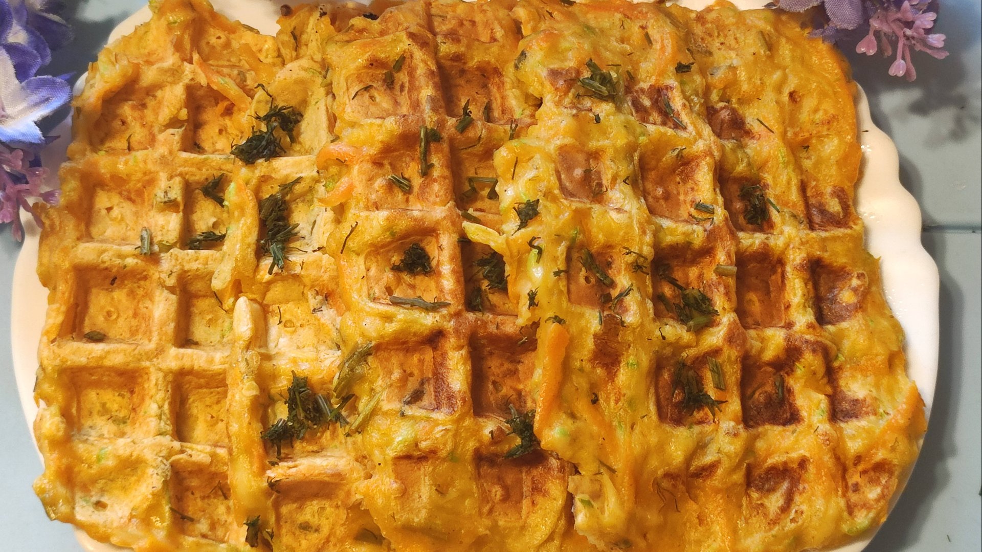 СУПЕР КУХНЯ! ПП кабачковые вафли. Закусочные овощные вкуснейшие вафли. смотреть онлайн