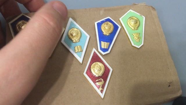 Ромбы Вузов Знаки Алюминиевые обзор / Канал Коллекционера смотреть онлайн