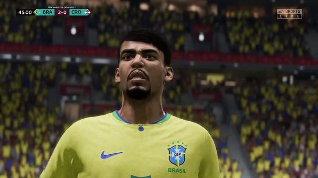 FIFA 23 PC™ | Brazil vs. Croatia | Quarter Final | FIFA World Cup 22 | 4K Gameplay смотреть онлайн