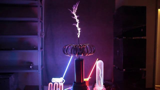 Bluetooth MIDI Tesla Coil FBR-M - Pulsed Mode