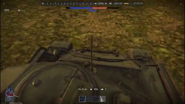 T-44-100 War Thunder смотреть онлайн
